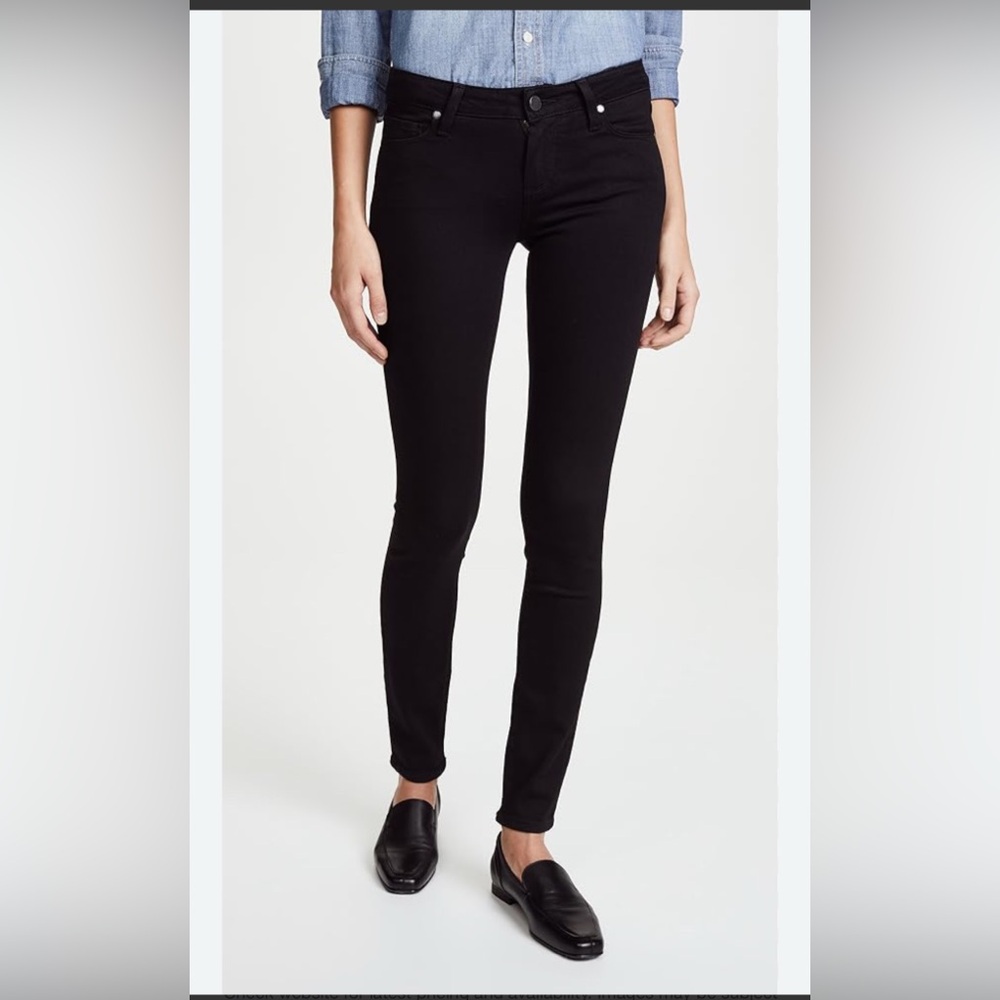 PAIGE Black Skinny Jeans